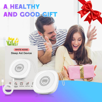 Portable White Noise Sound Machine - Sleep Aid for Babies and Adults
