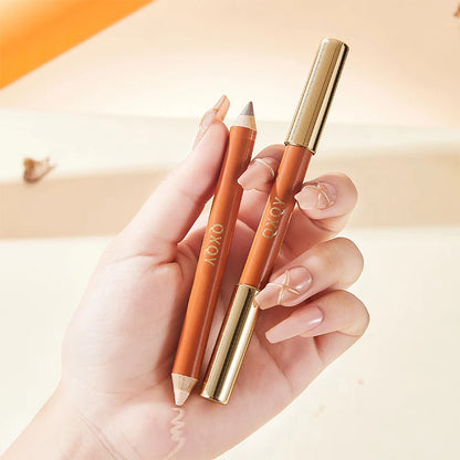 Double-Ended Contour & Highlighter Stick - Creamy Sculpting Makeup Pen