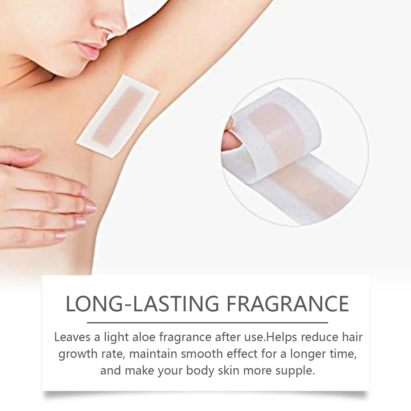 Professional Full Body Wax Strips for Smooth, Long-Lasting Hair Removal - 12
