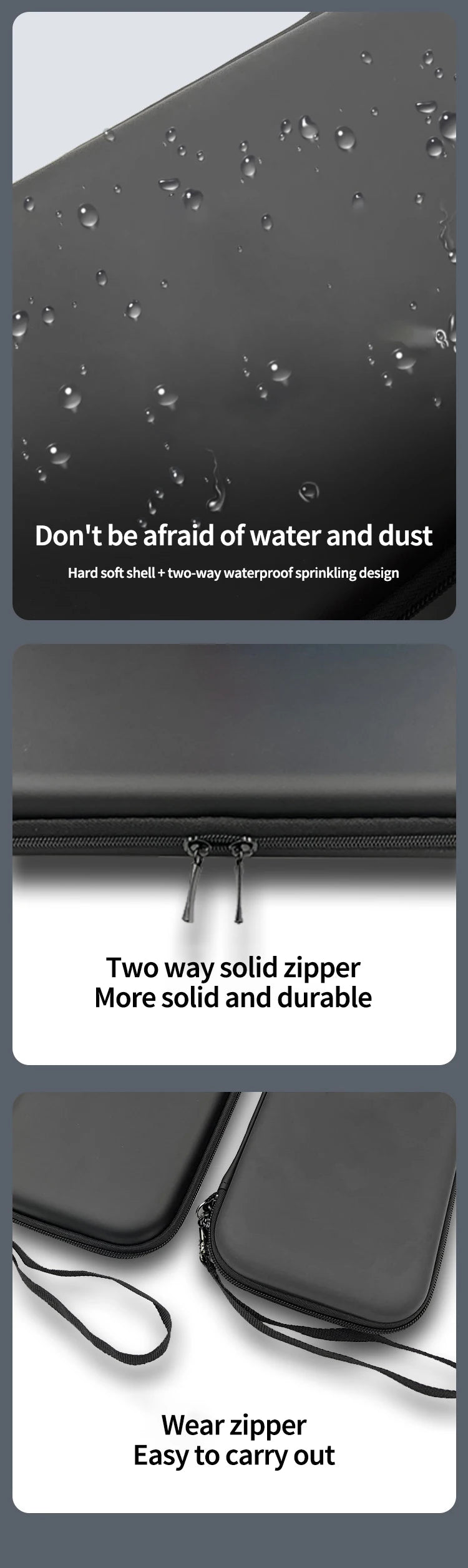Hard Shell Carrying Case for Nintendo Switch & OLED - Travel Storage Bag