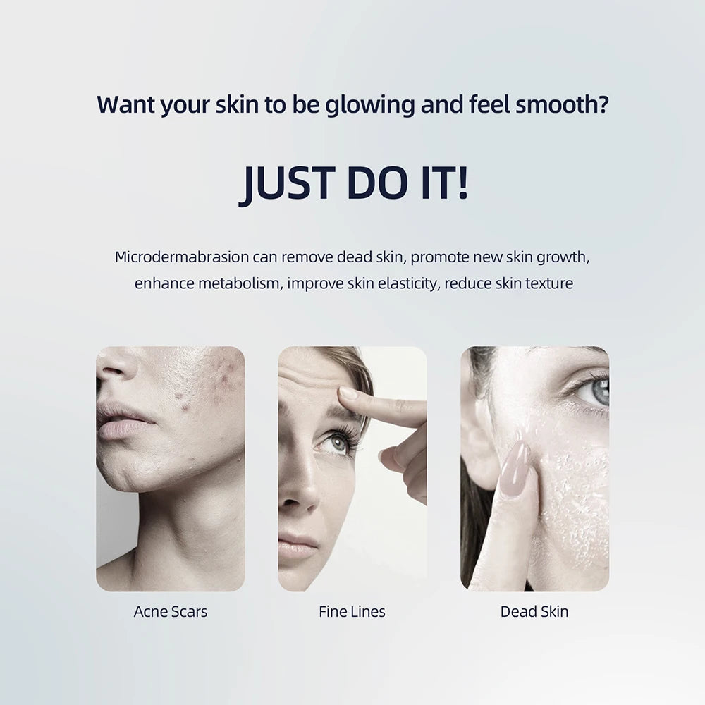 Professional 3-in-1 Diamond Microdermabrasion Facial Machine