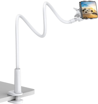 Flexible 360° Long Arm Lazy Phone Holder Mount for Bed & Desk