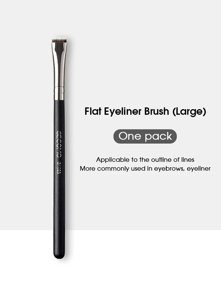 Precision Makeup Brush: Versatile Tool for Eyeliner, Brows & Eyeshadow - 21