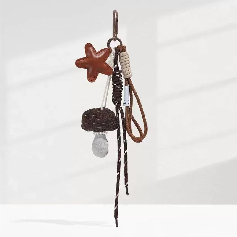 Luxury Baseball Letter Bag Charm