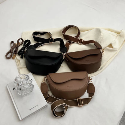 Luxury Vintage Saddle Bag