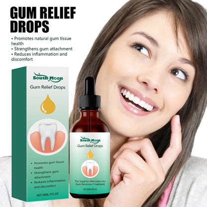 Herbal Toothache and Gum Relief Drops - Oral Care Solution for Pain and Sensitivity