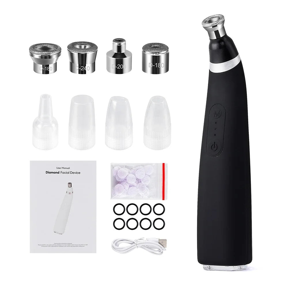 Professional 3-in-1 Diamond Microdermabrasion Facial Machine