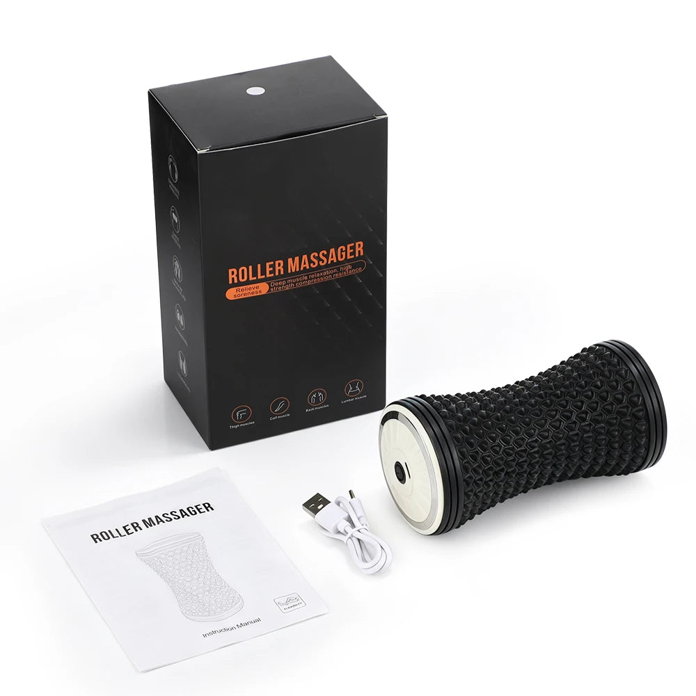 Electric Vibrating Foam Roller for Deep Tissue Muscle Recovery & Pain Relief - 15