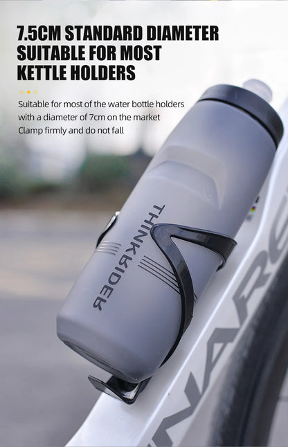 ThinkRider Sports Water Bottle - Leak-Proof Squeeze Bottle for Cycling & MTB