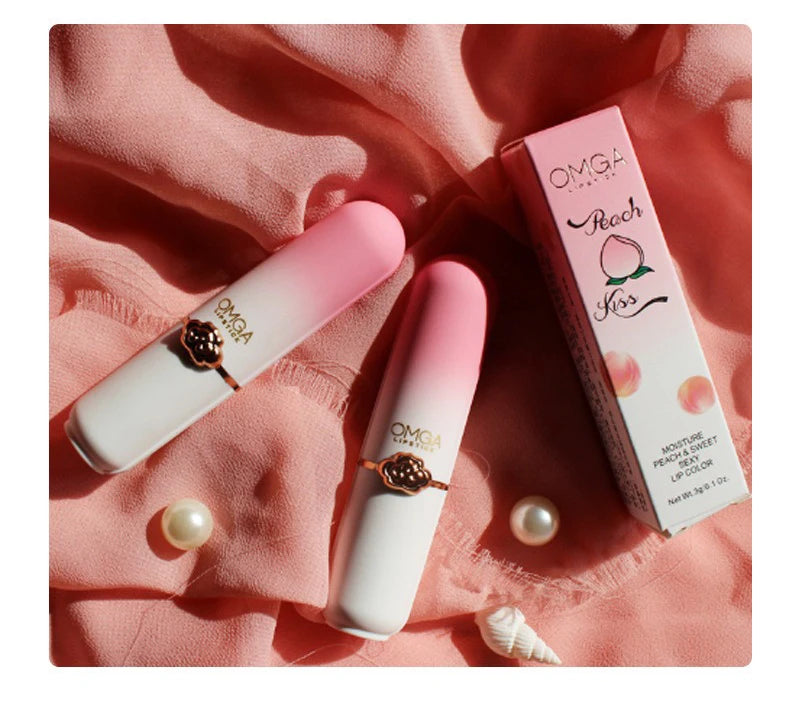 Peach Color-Changing Moisturizing Jelly Lipstick - Long-Lasting Lip Balm