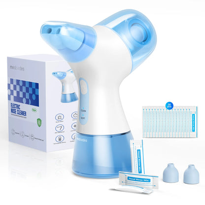 Electric Nasal Irrigation System - Automatic Sinus Rinse & Nose Cleaner