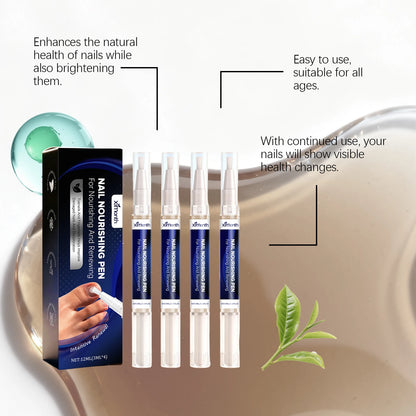 Nail Repair Essence Pen - Deep Nourishing Cuticle Oil for Dry, Damaged Nail Care