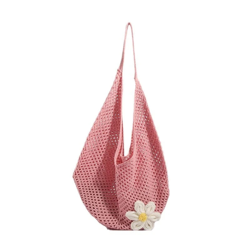 Luxury Bohemian Hollow Straw Tote