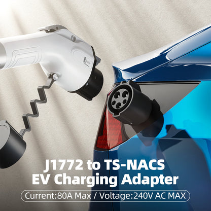 J1772 to Tesla Adapter - Type 1 to NACS EV Charger Connector for Tesla