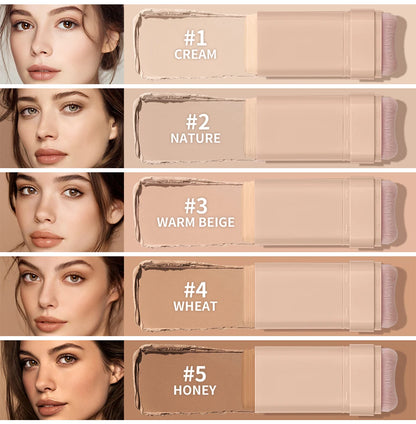 Serum Boosted Skin Tint Foundation Stick - Hydrating & Waterproof