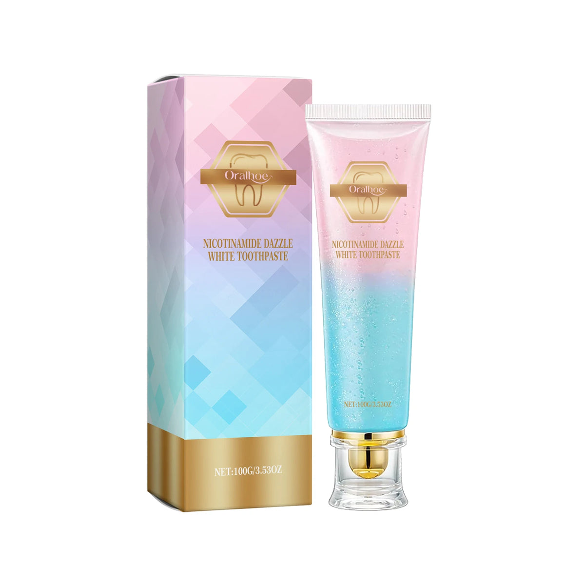 Nicotinamide Teeth Whitening Toothpaste - Deep Stain Removal & Gum Care
