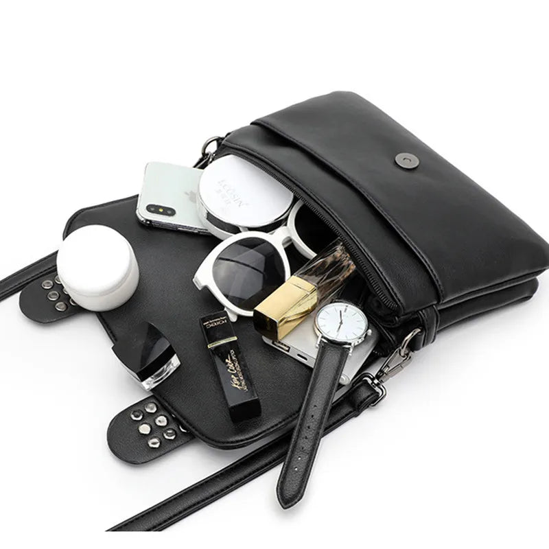 Luxury Vintage Rivet Punk Bag