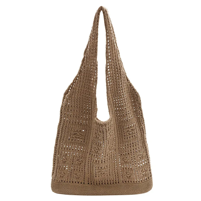 Luxury Hollow Crochet Tote