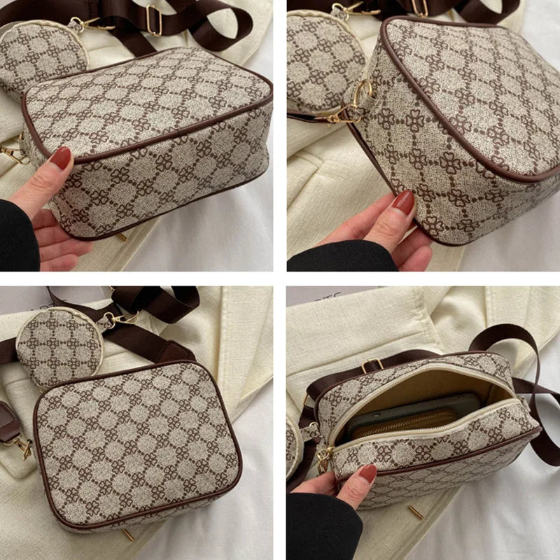 Trendy Plaid Crossbody