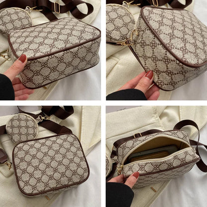Trendy Plaid Crossbody