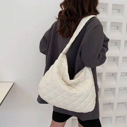 Luxury Quilted Padded Tote