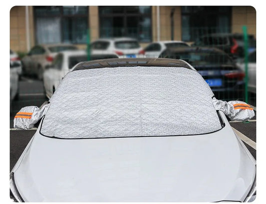 Magnetic Car Windshield Snow Cover & Frost Shield