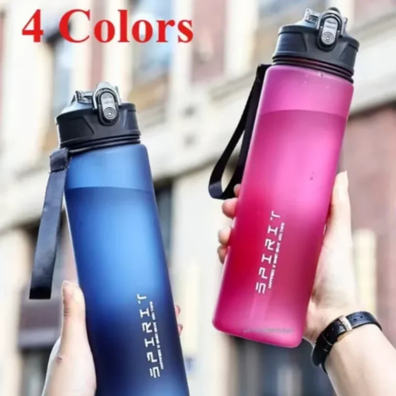 750ml Leak-Proof Sports Water Bottle with Straw & Carrying Handle - 2