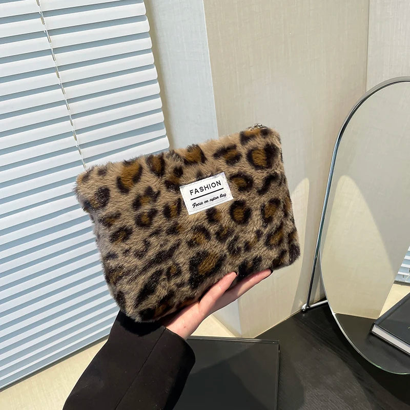 Leopard Retro Makeup Bag