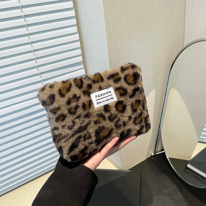 Leopard Retro Makeup Bag