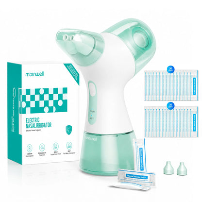Electric Nasal Irrigator - Sinus Rinse Machine for Congestion Relief
