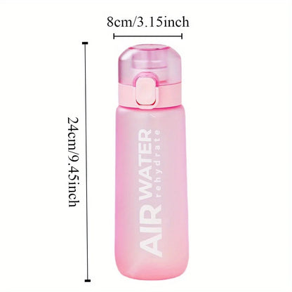 Aroma Water Bottle with 7 Fruit Pods – 750ml Scented Fitness Water Cup