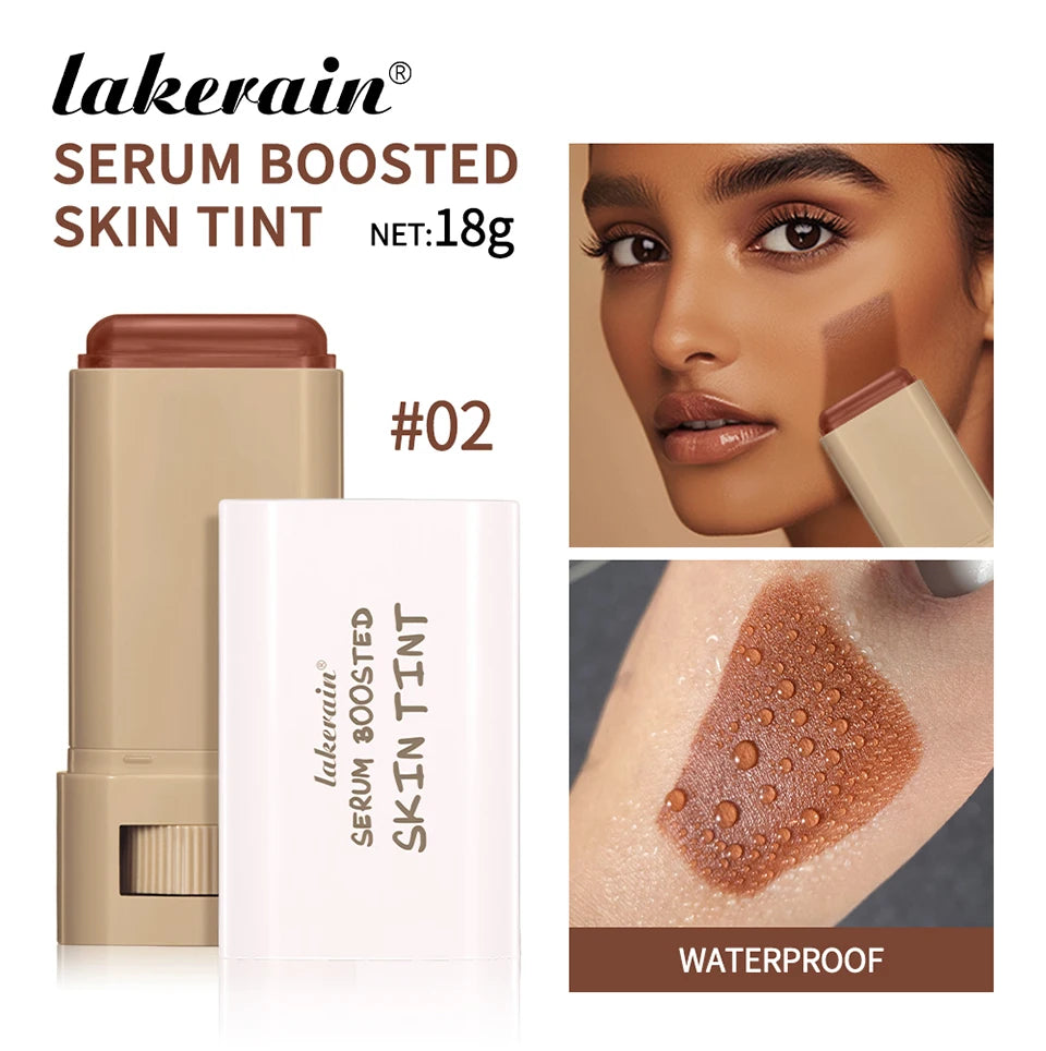 Serum Boosted Skin Tint Foundation Stick - Hydrating & Waterproof