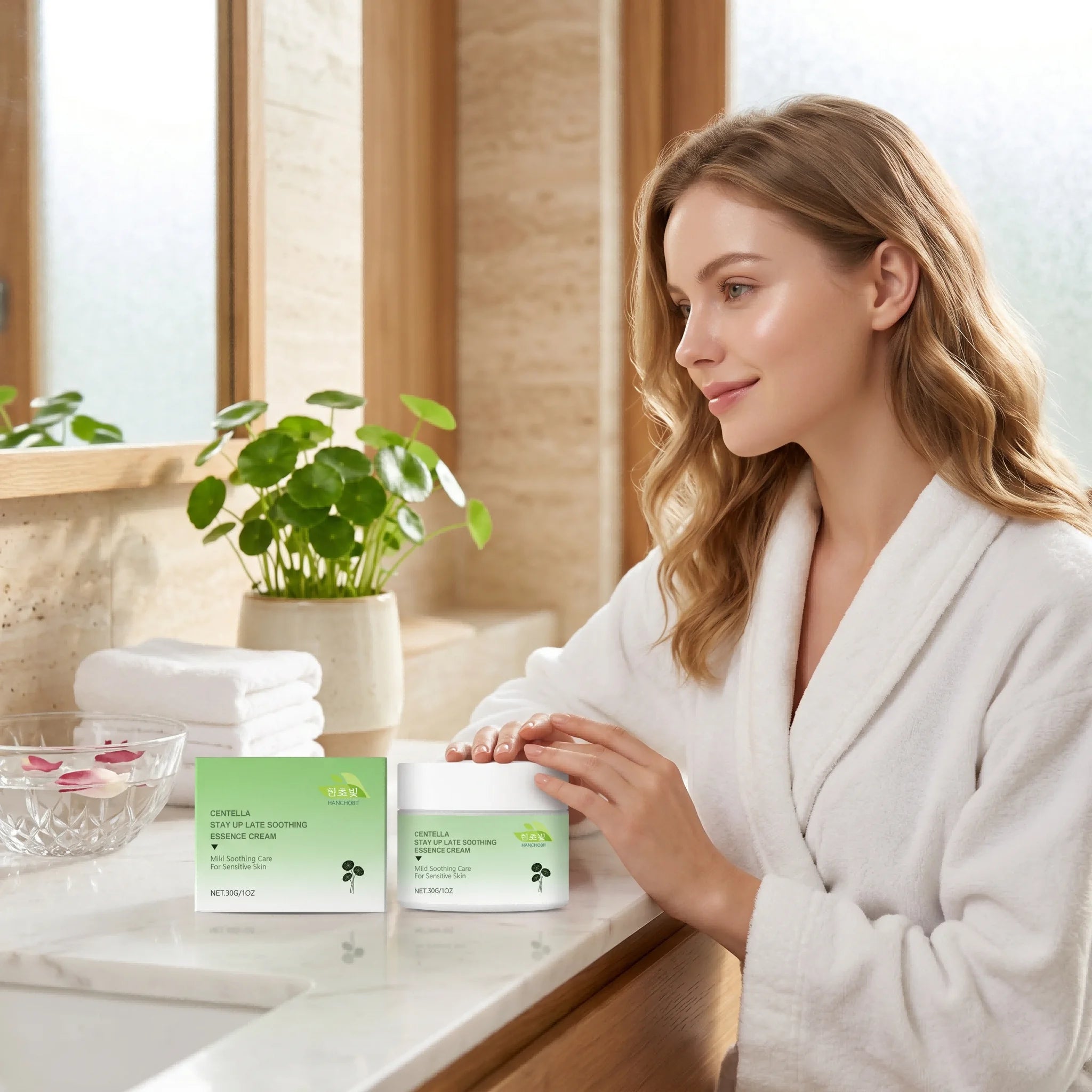 Centella Asiatica Soothing Cream – Calming Facial Moisturizer for Sensitive Skin - 5
