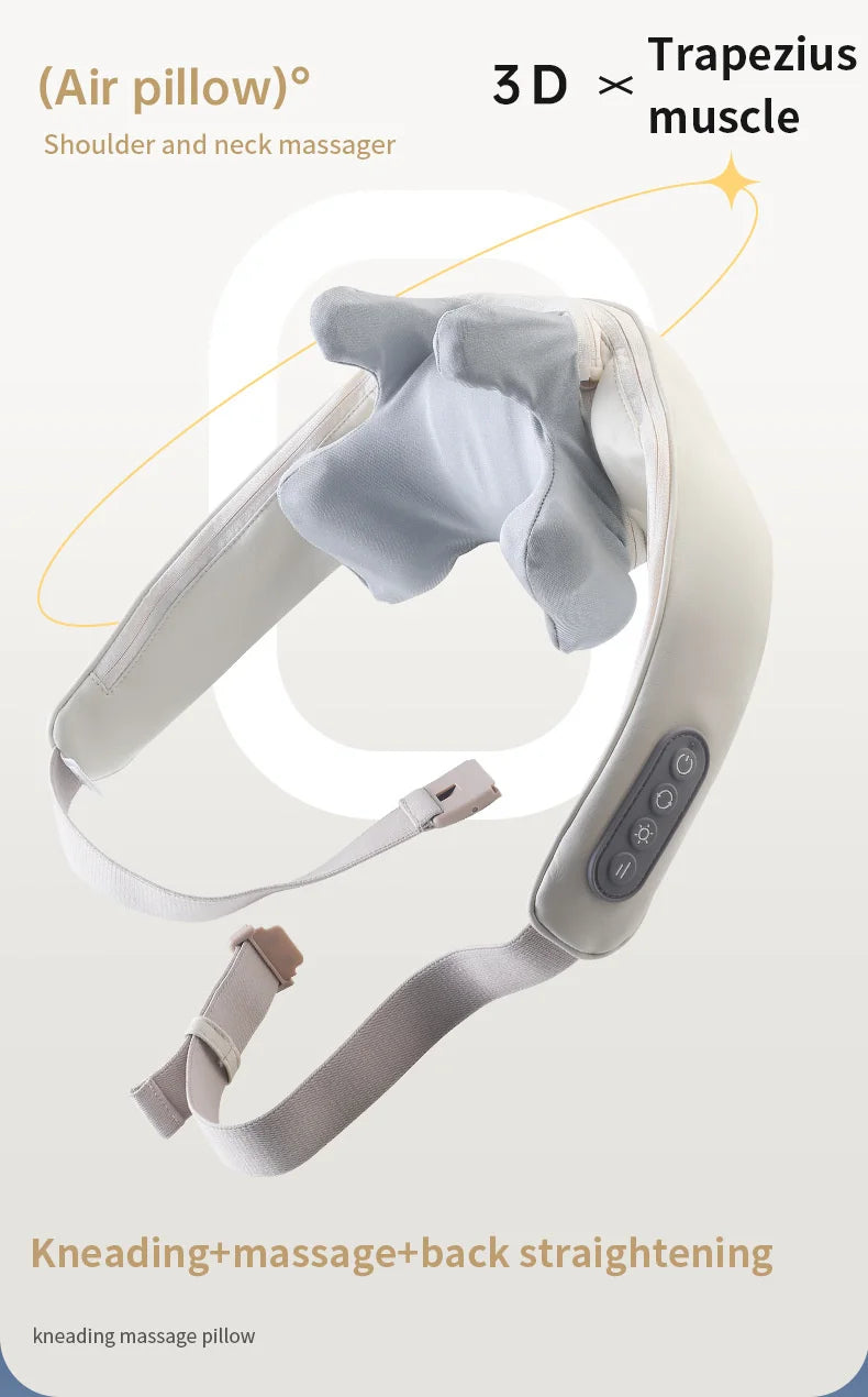 Brushless Neck & Shoulder Massager for Deep Trapezius Relief