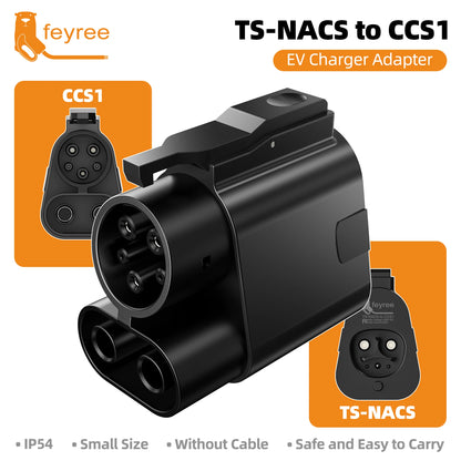 NACS to CCS1 EV Charging Adapter - Fast 500A DC Charging for Ford, GM, Rivian