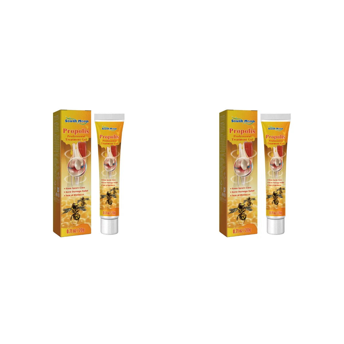 Propolis Joint Care Massage Gel for Knee, Back, and Muscle Relief