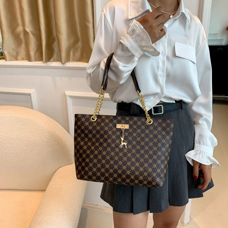 Vintage Monogram Tote