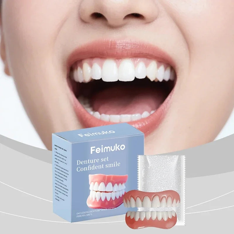 Premium Temporary Smile Veneers - Comfortable Fit for Missing or Chipped Teeth - 7
