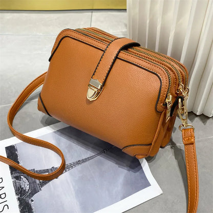 Luxury Vintage Square Shoulder Bag