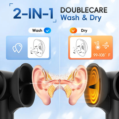 Electric Ear Wax Removal Tool with Irrigation & Drying System