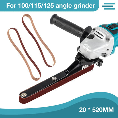 Angle Grinder to Belt Sander Adapter - Sanding Belt Attachment for Wood & Metal