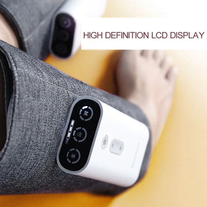 Cordless Air Compression Leg Massager for Calf & Thigh Muscle Pain Relief