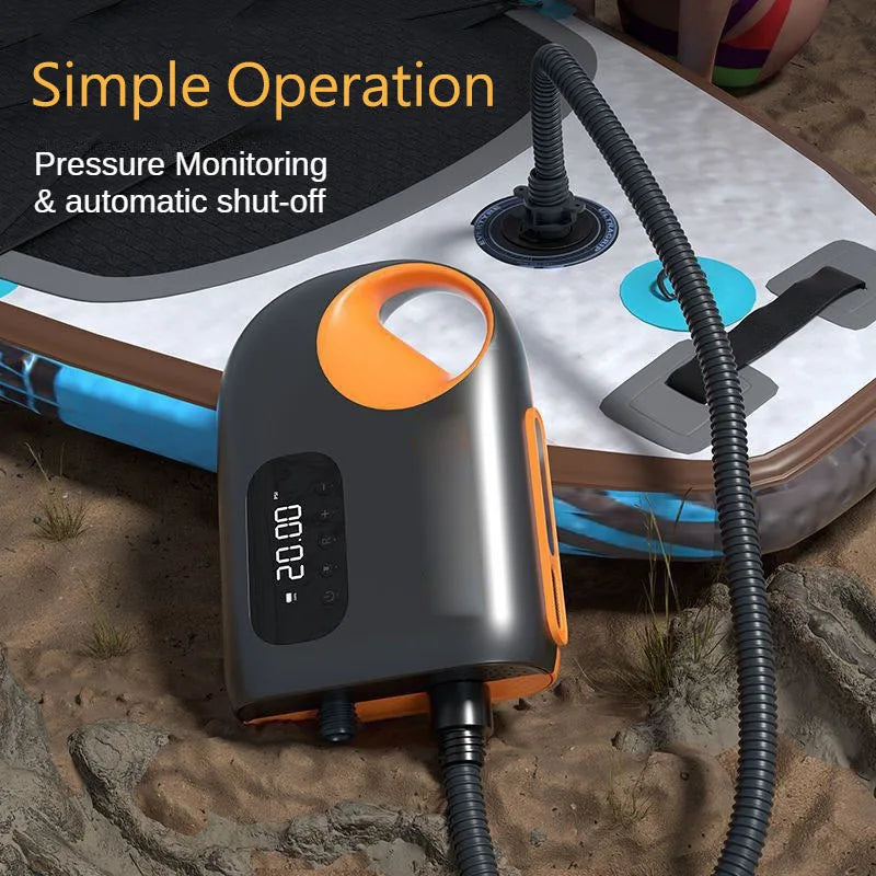 12V 20PSI Electric SUP Air Pump for Paddle Boards & Kayaks - 4