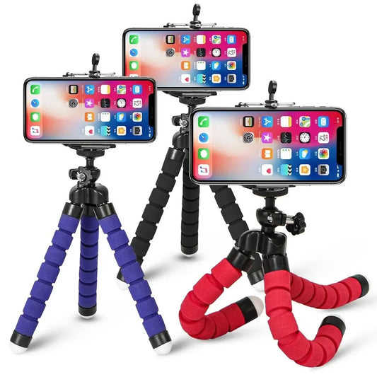Portable Mini Tripod Stand for Smartphone & Camera - Lightweight Phone Holder