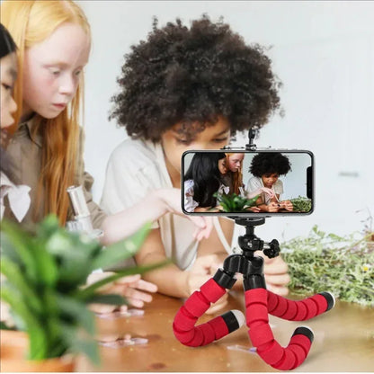 Portable Mini Tripod Stand for Smartphones and Cameras - Lightweight Holder