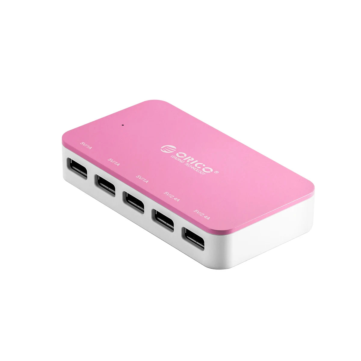 Multi-Port Desktop USB Charging Station - 5-Port Fast Home Office Hub