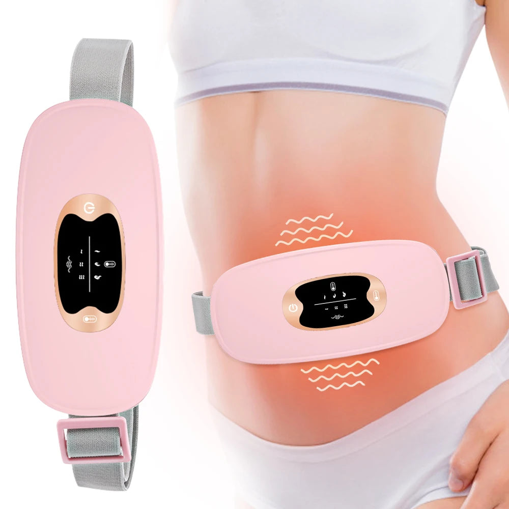 Electric Menstrual Cramp Relief Heating Pad Waist Belt - 31