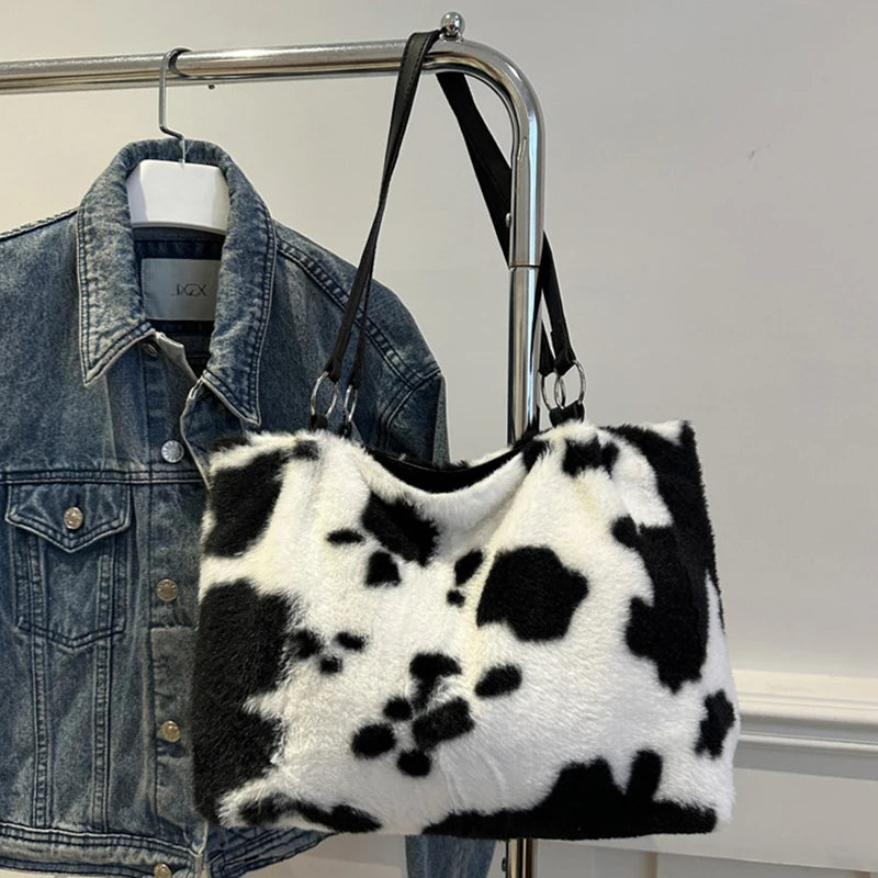 Luxury Plush Korean Shoulder Bag