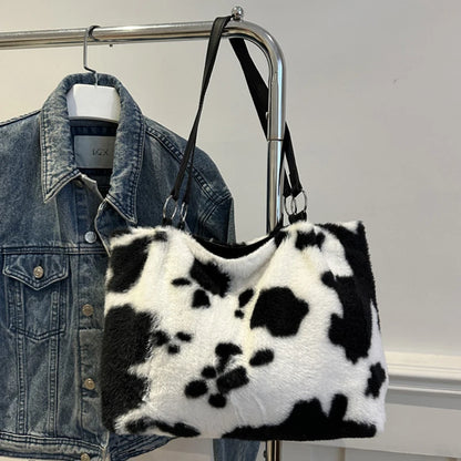 Luxury Plush Korean Shoulder Bag