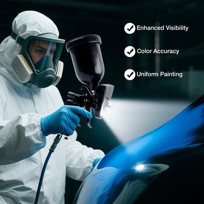 Universal Spray Gun Light - Adjustable LED Paint Fill Light for Car & Furniture Painting